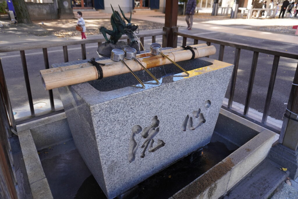 千住神社_手水舎