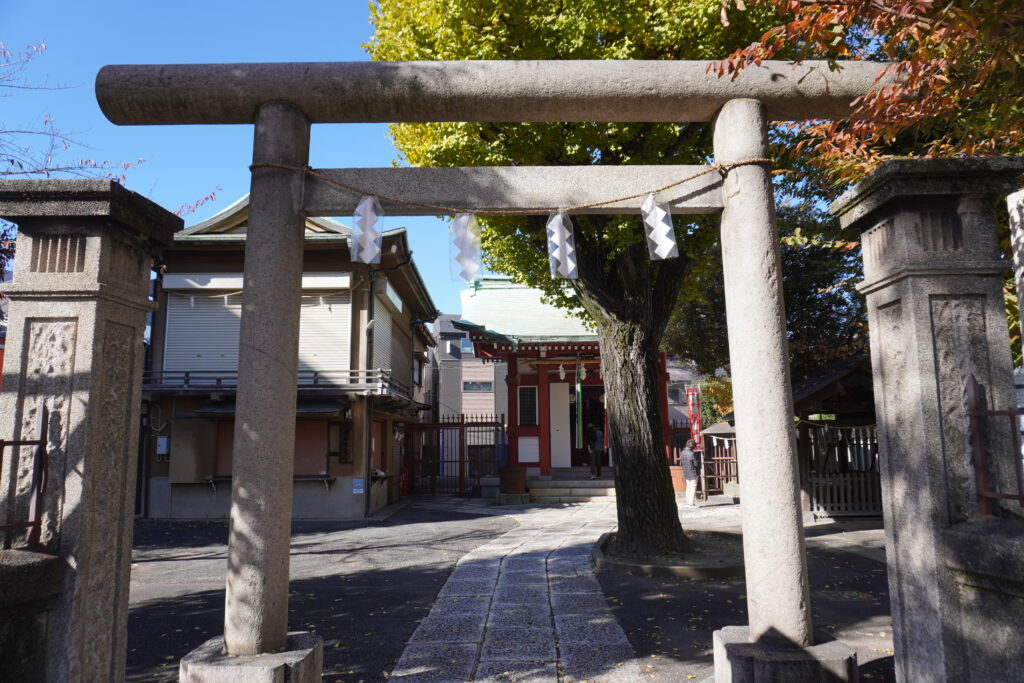 白旗八幡神社_鳥居