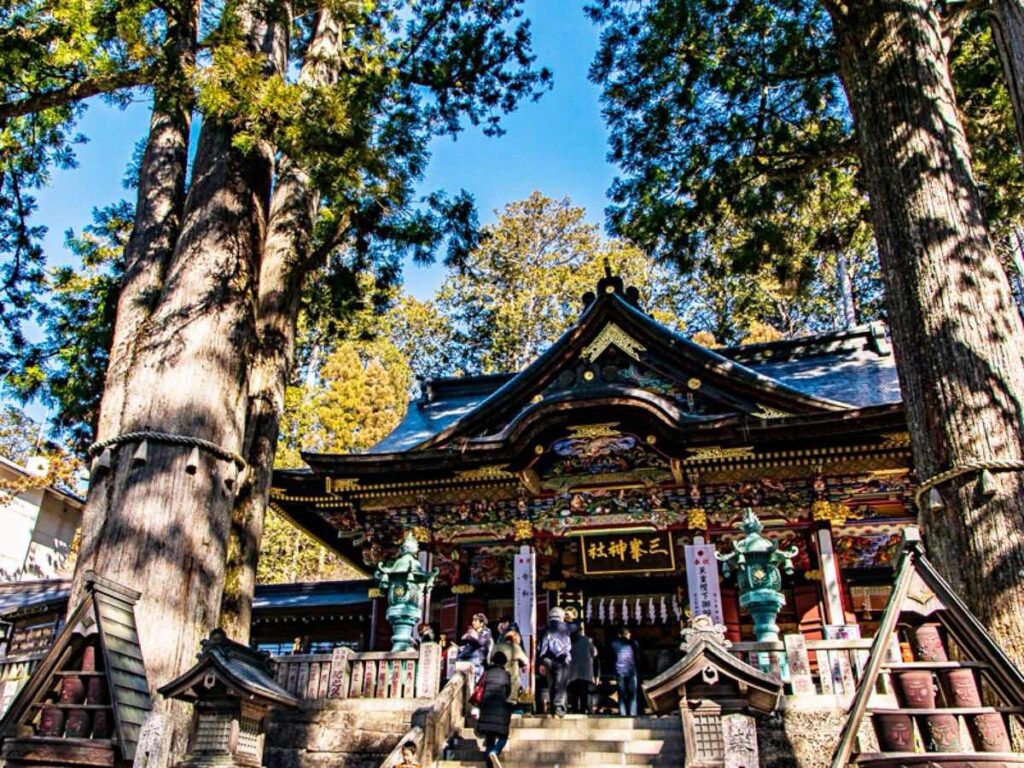 伊邪那美神を祀る三峯神社