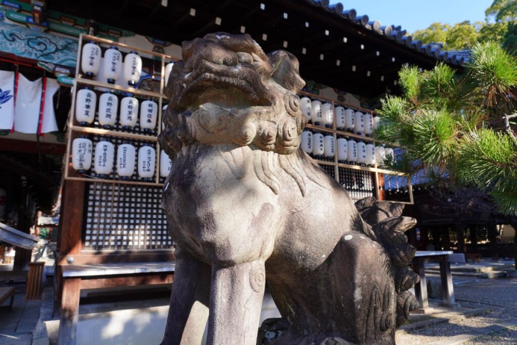 御香宮神社_狛犬