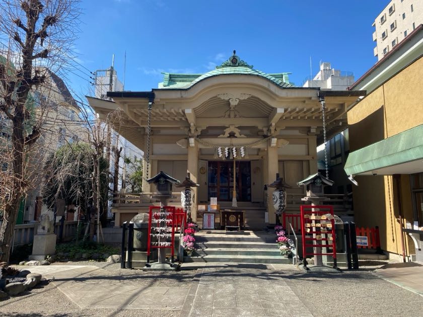矢先稲荷神社の写真